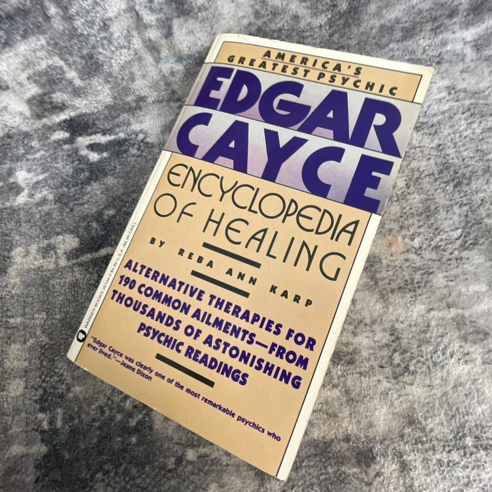Edgar Cayce Encyclopedia of Healing Reba Ann Karp Alternative Medicine Psychic